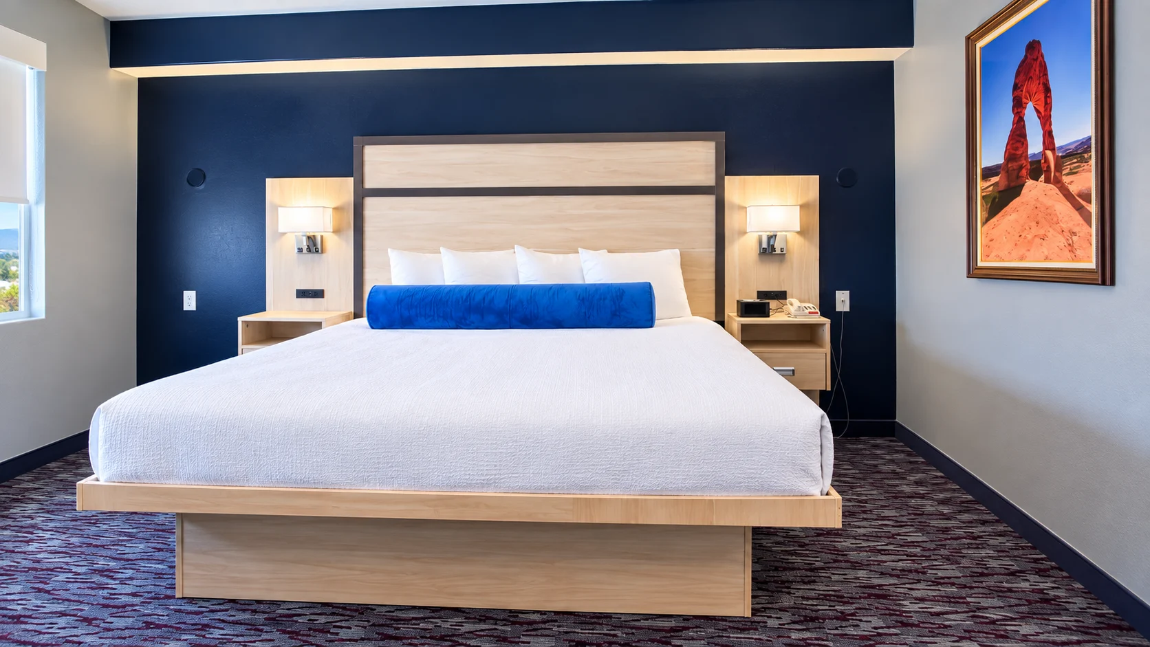 Accessible Studio King room with king bed and wide clear floor space — Best Western Vernal Inn, Vernal Utah